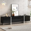 Mobile porta TV lucido da 74,8" con cassetti per TV fino a 80"