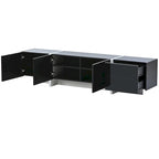 Mobile porta TV lucido da 74,8" con cassetti per TV fino a 80"