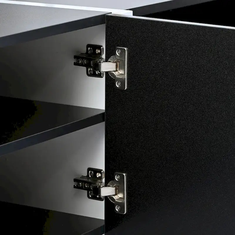 Mobile porta TV lucido da 74,8" con cassetti per TV fino a 80"