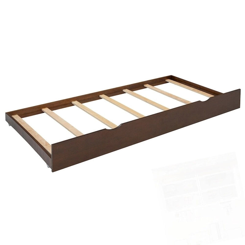 Letto contenitore con 2 cassetti e letto estraibile Twin-XL