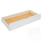 Letto contenitore con 2 cassetti e letto estraibile Twin-XL
