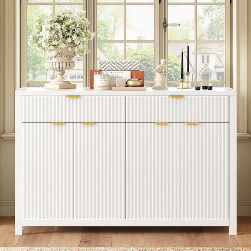 Credenza con cassetti e ripiani regolabili