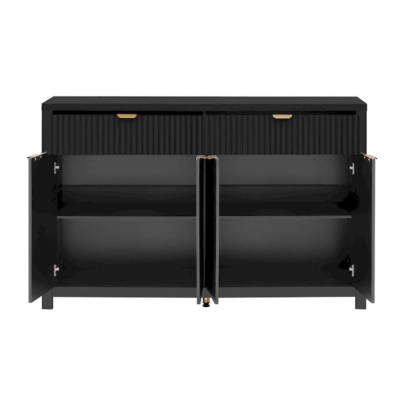 Credenza con cassetti e ripiani regolabili