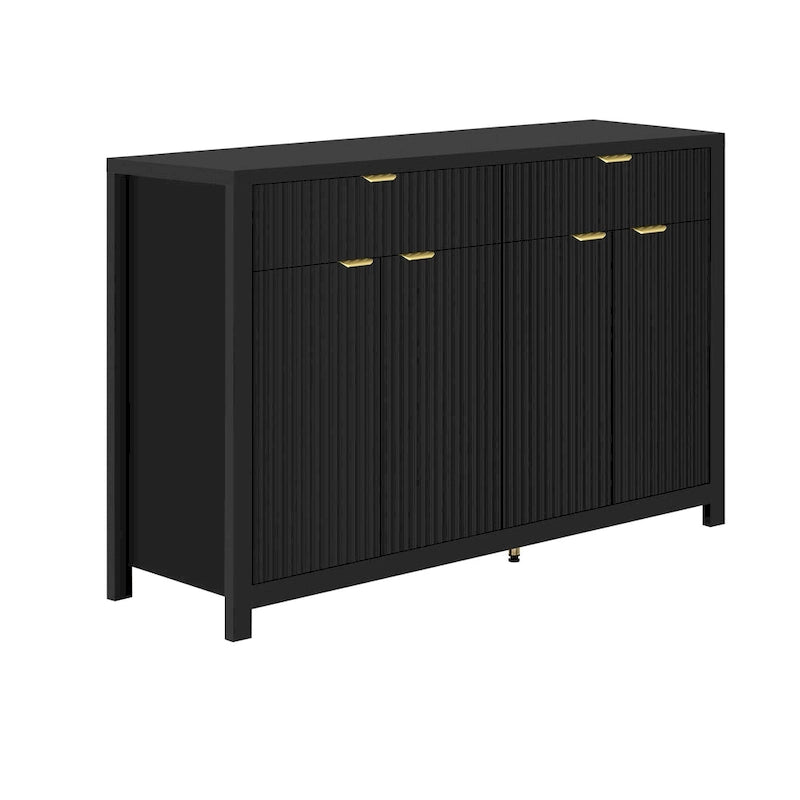 Credenza con cassetti e ripiani regolabili