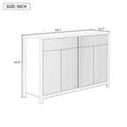 Credenza con cassetti e ripiani regolabili