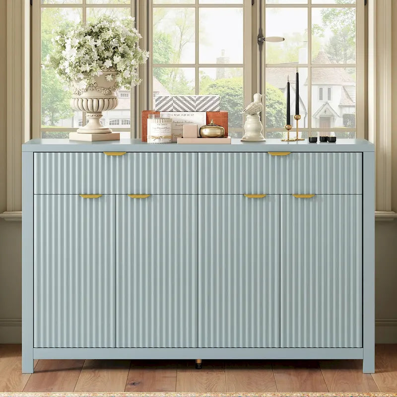 Credenza con cassetti e ripiani regolabili