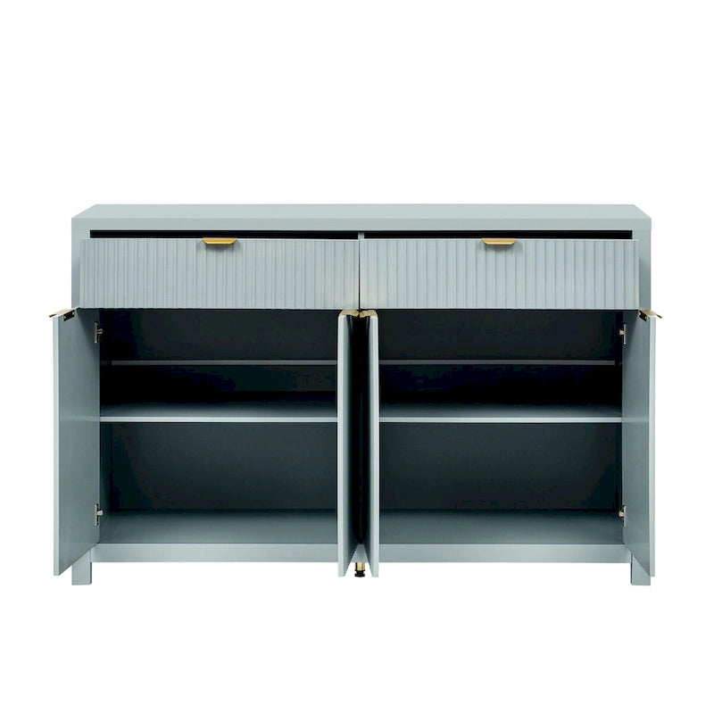 Credenza con cassetti e ripiani regolabili