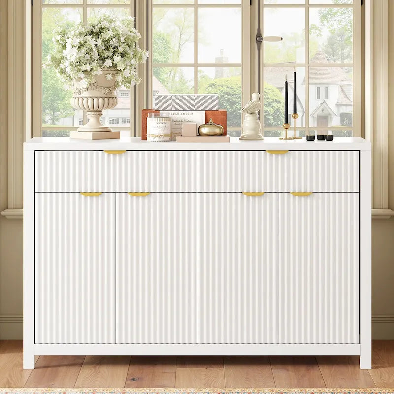 Credenza con cassetti e ripiani regolabili