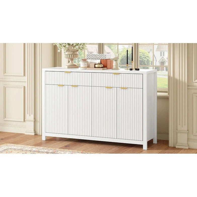 Credenza con cassetti e ripiani regolabili