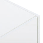 Mobile TV moderno bianco con contenitore per TV fino a 80"