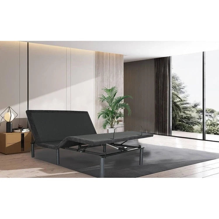 Base regolabile elettrica per letto Twin XL con telecomando – Nero antico