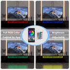 Mobile TV da 83" con Luci LED RGB e Spazio Contenitivo per TV fino a 80"