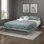 Letto a piattaforma matrimoniale con contenitore sollevabile