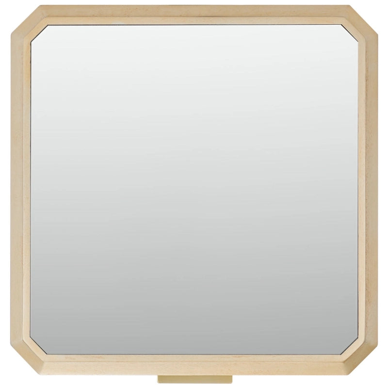 Comodino a specchio a 3 cassetti